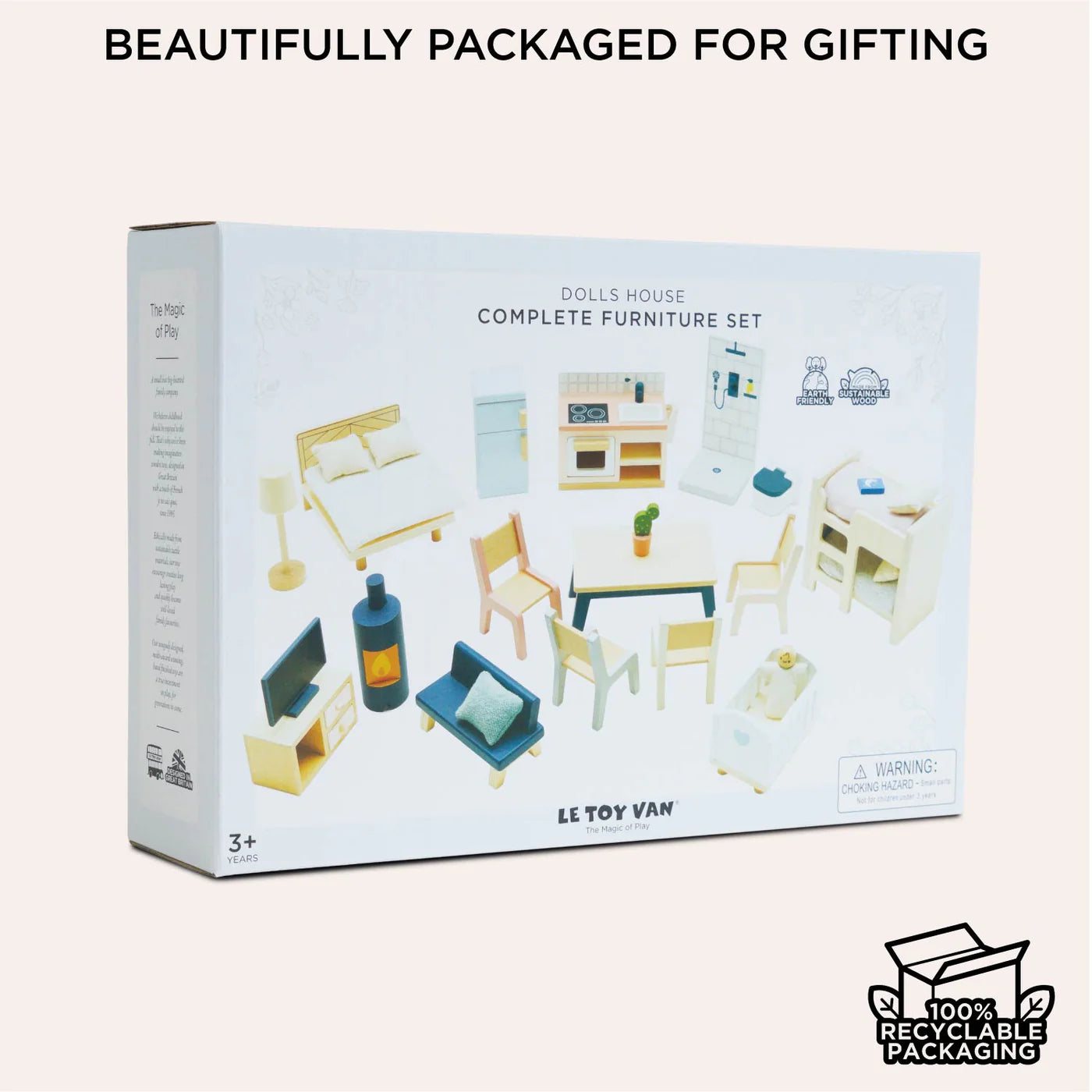 Le Toy Van Complete Dolls House Furniture Set