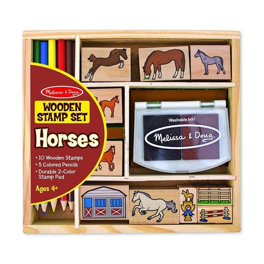 Melissa & Doug Wooden Stamp Sets - Various Designs