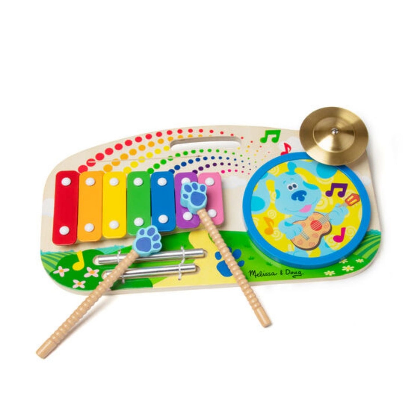 Melissa & Doug Blue Clues Wooden Music Maker Board
