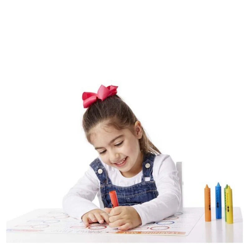 Melissa & Doug Learning Mat Crayons