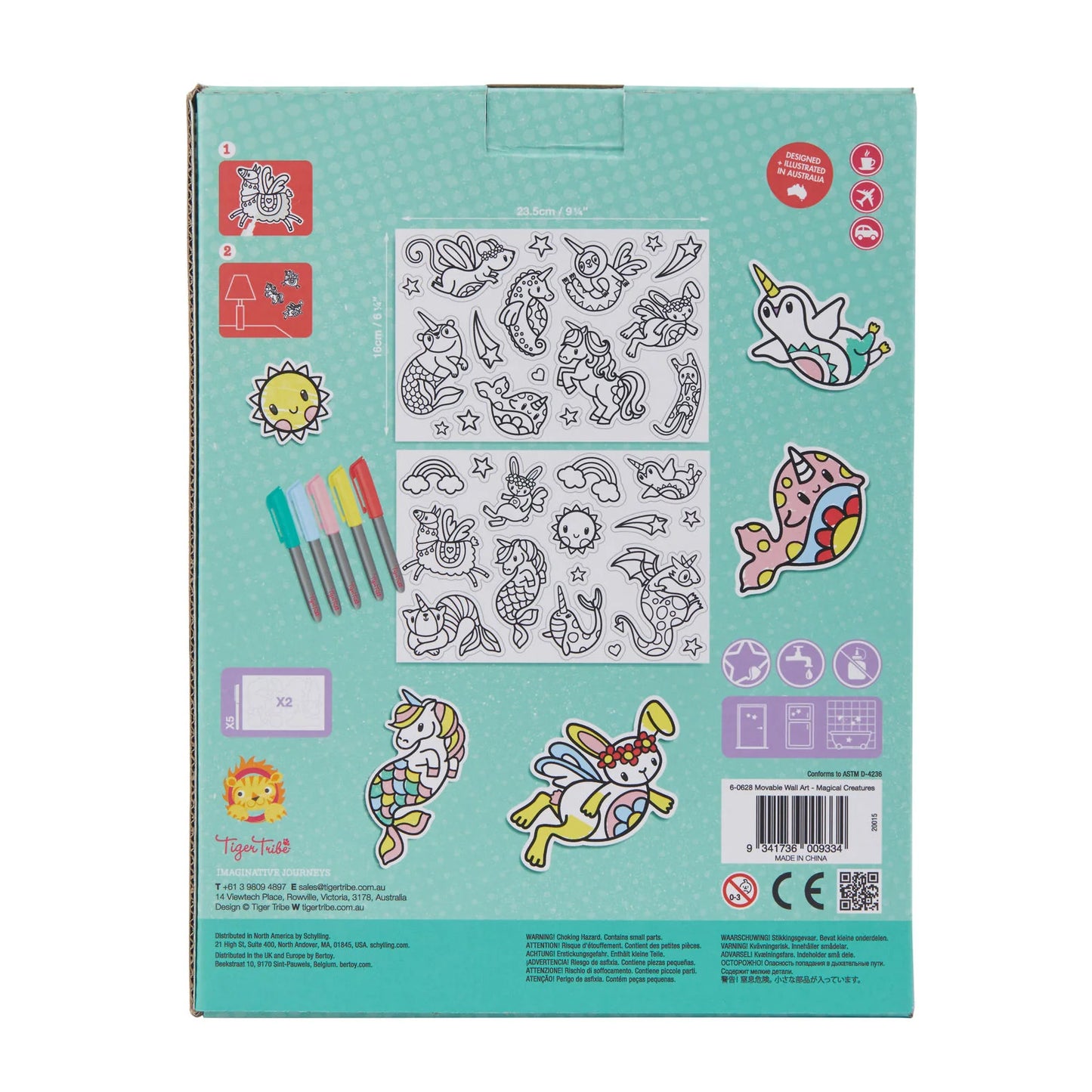 Tiger Tribe Movable Wall Art - Magical Creatures