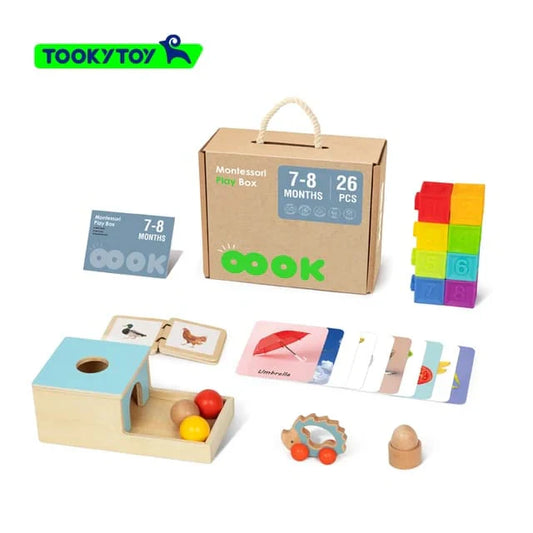 Tooky Toy Montessori Play Boxes - Various Ages