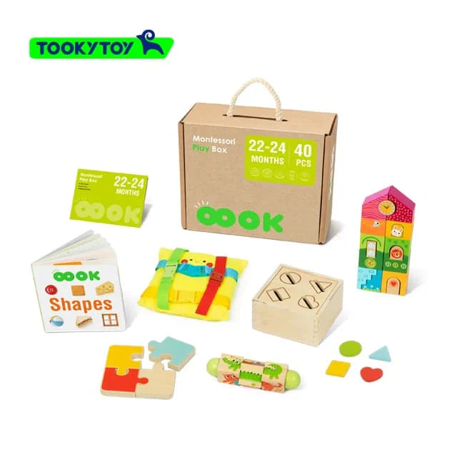 Tooky Toy Montessori Play Boxes - Various Ages