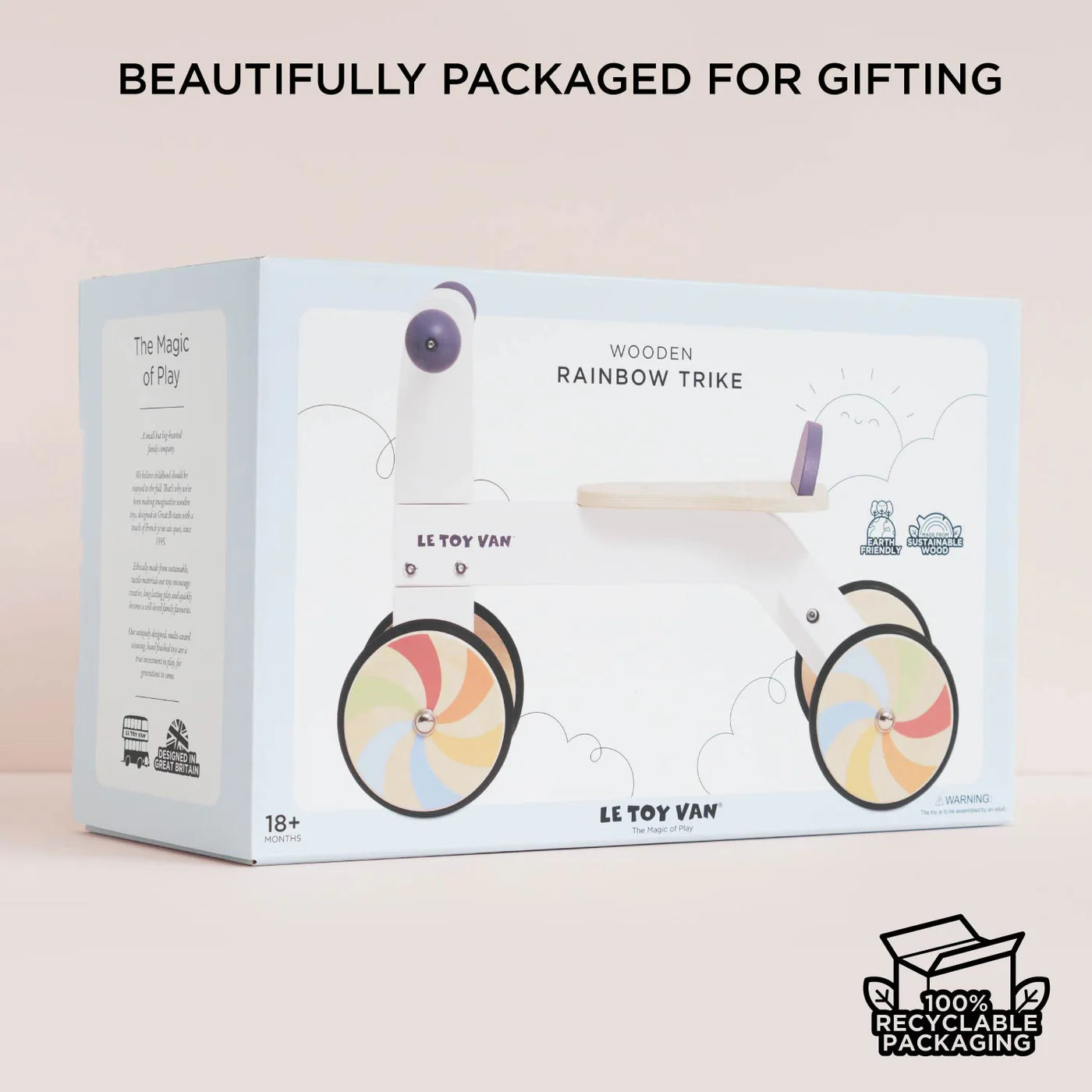 Le Toy Van Rainbow Ride On Trike