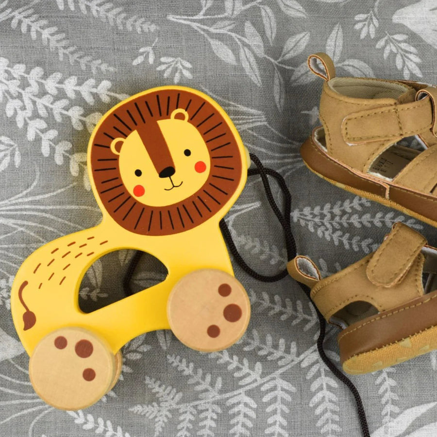 Tooky Toy Pull Along Lion