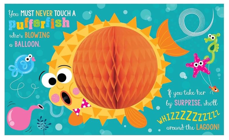 Pop Up Books - Never Touch (sold individually)