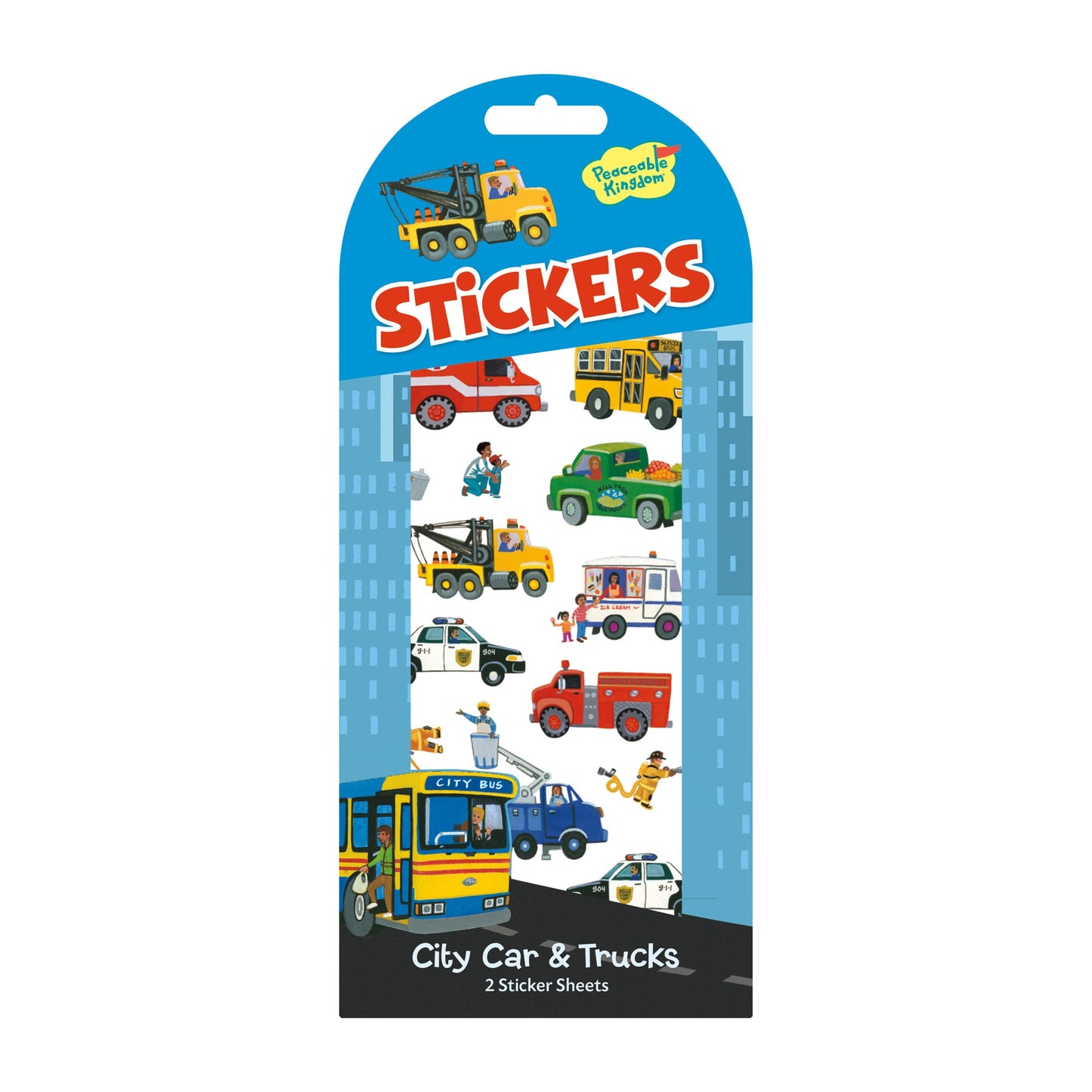 Peaceable Kingdom Classic Kids Stickers - Various Designs