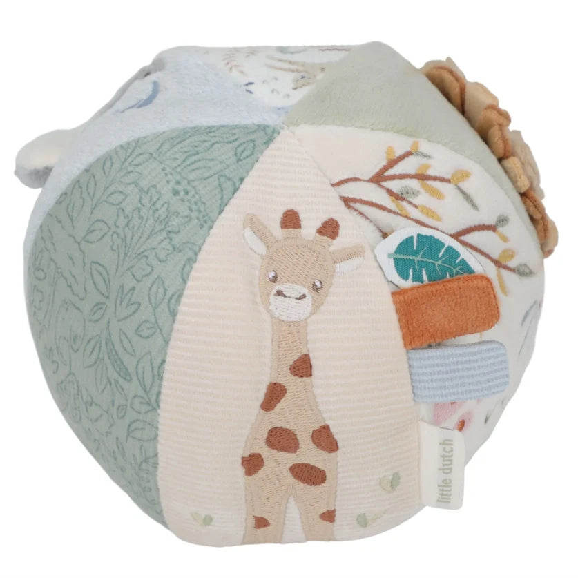 Little Dutch Soft Activity Ball Safari Friends