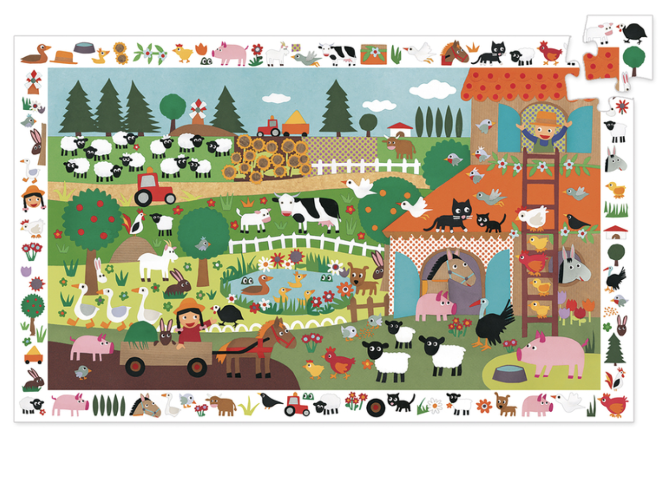 Djeco Observation Puzzles - Various Designs