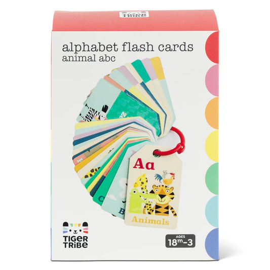 Tiger Tribe Alphabet Flash Cards