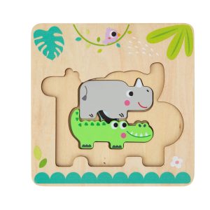Tooky Toy Layered Puzzles - Various Designs