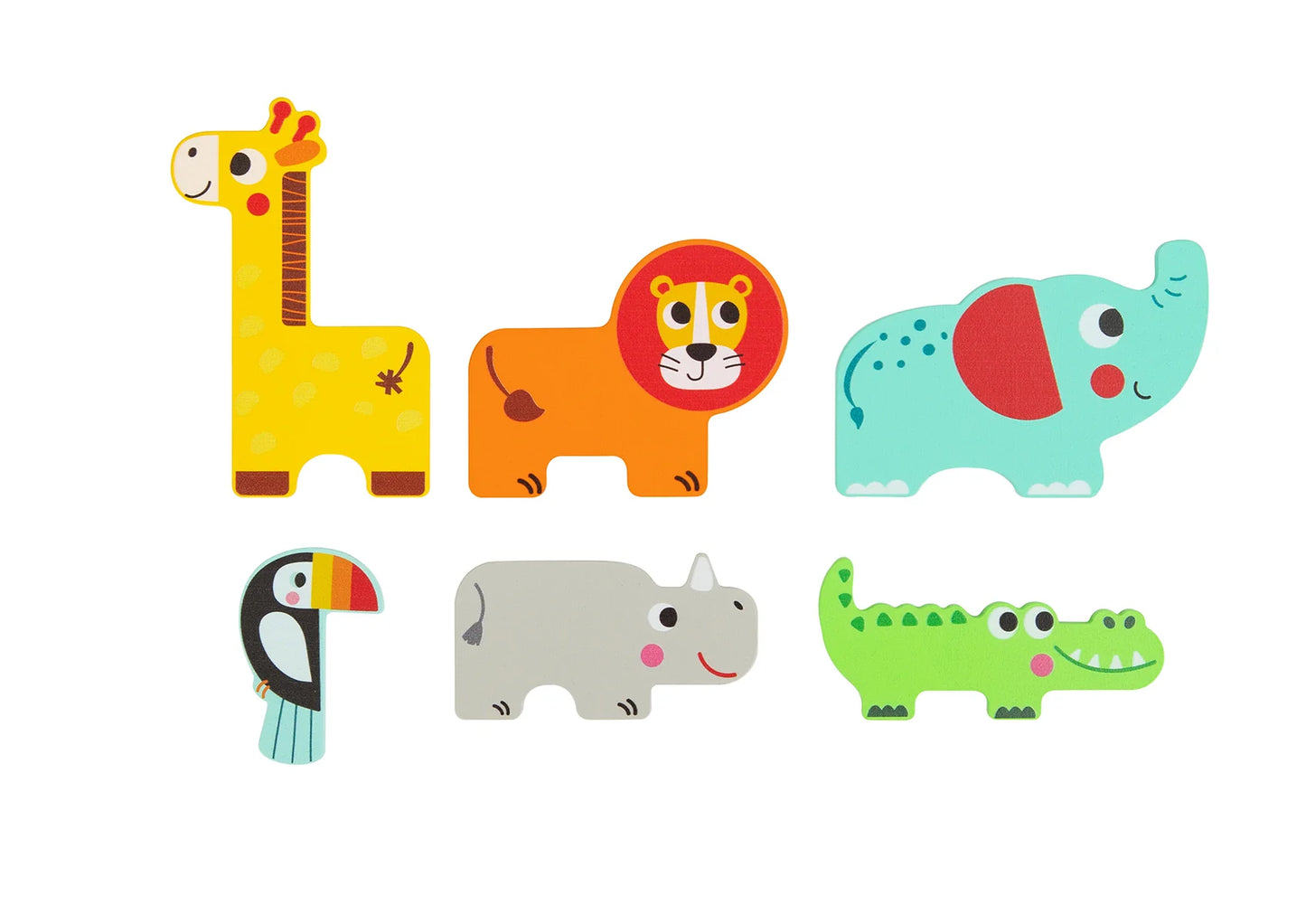 Tooky Toy Layered Puzzles - Various Designs