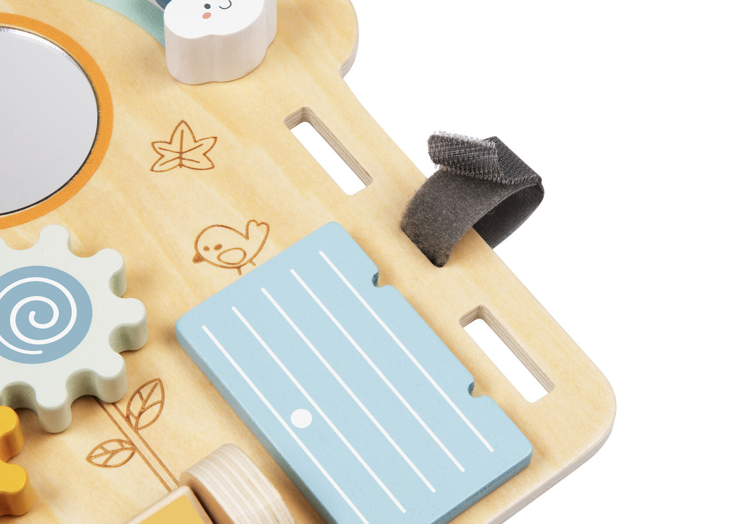 TookyToy 2 in 1 Montessori Activity Busy Board