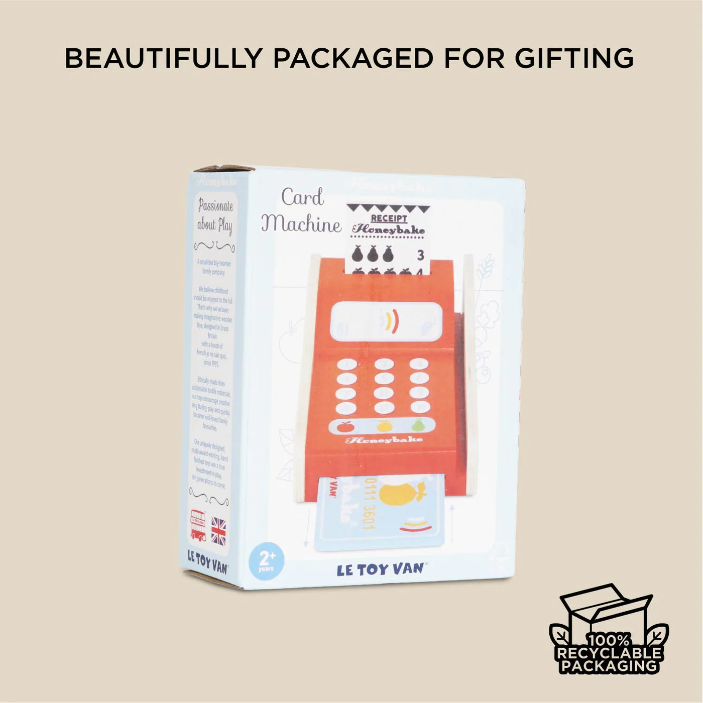 Le Toy Van Shop Card Machine