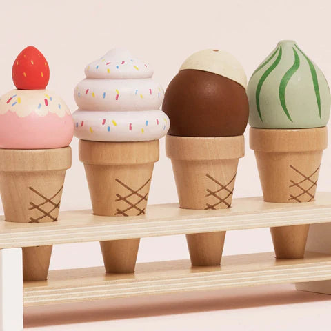 Le Toy Van Ice Cream Cones & Stand
