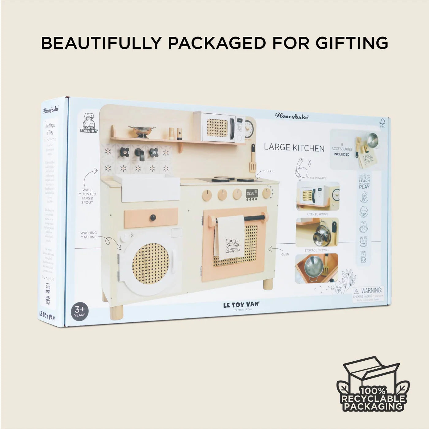 Le Toy Van Rattan Family Play Kitchen