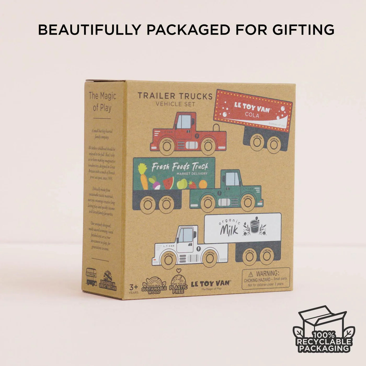 Le Toy Van Trailer Truck Set