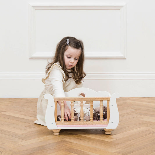 Le Toy Van Doll Sleigh Cot