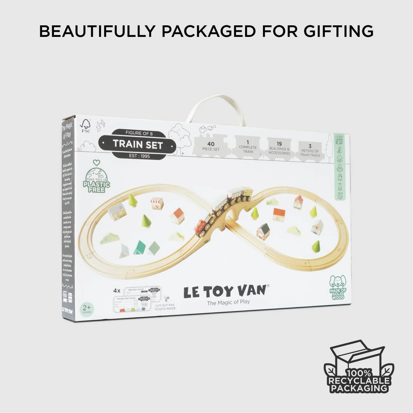 Le Toy Van Figure of 8 Train Set