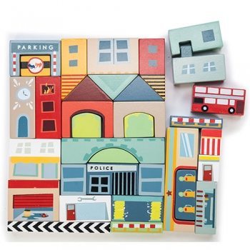 Le Toy Van Timber Town Wooden Blocks