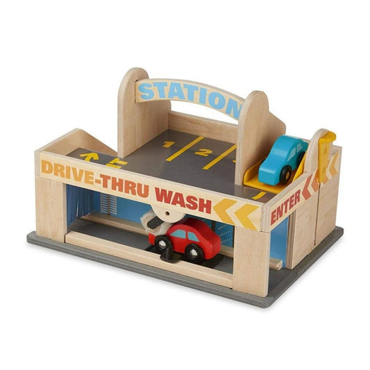 Melissa & Doug Service Station Parking Garage