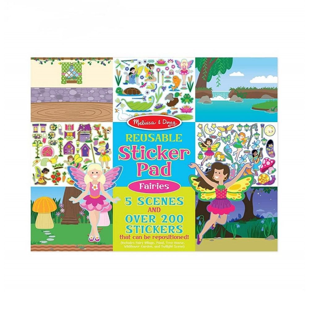Melissa & Doug Reusable Sticker Pad