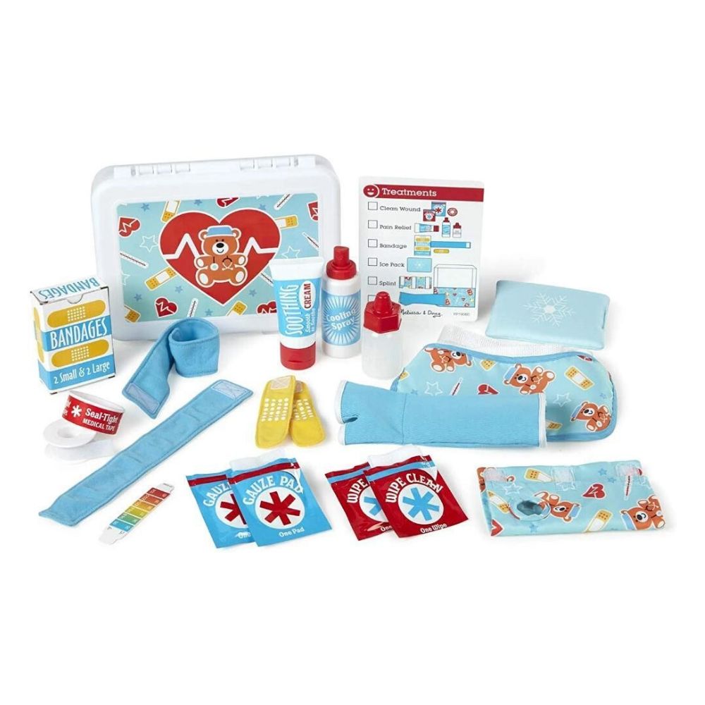 Melissa & Doug Get Well First Aid Kit Play Set
