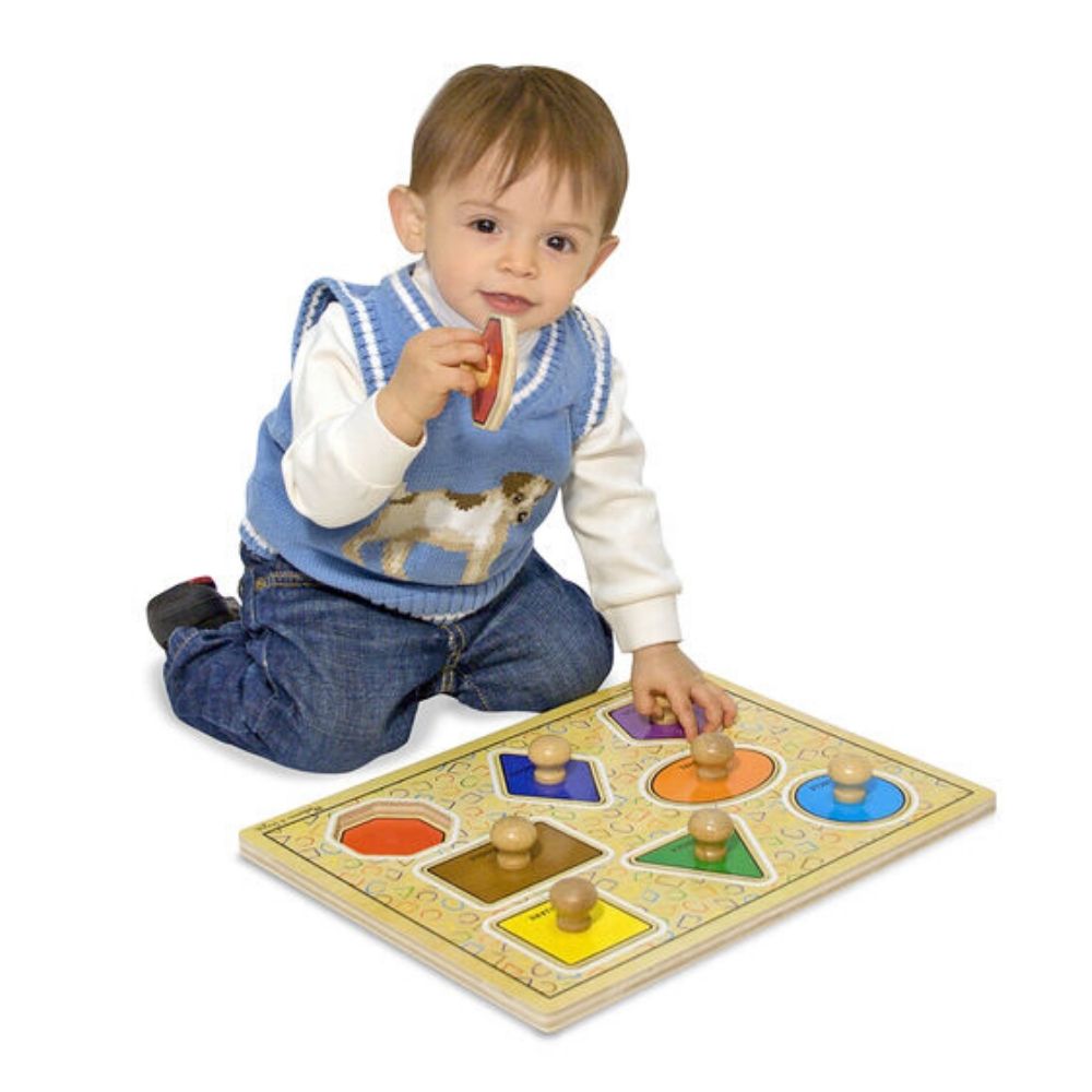 Melissa & Doug Large Jumbo Knob Puzzle
