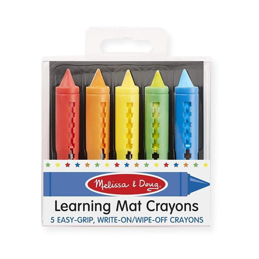Melissa & Doug Learning Mat Crayons