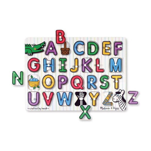 Melissa & Doug Alphabet Peg Puzzle