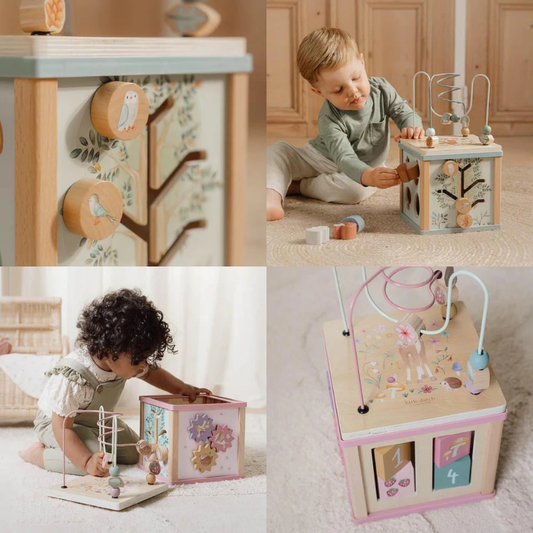 Little Dutch Wooden Activity Cube - Various Designs