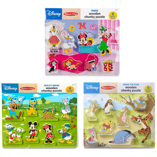 Melissa & Doug Disney Chunky Puzzle - Various Designs