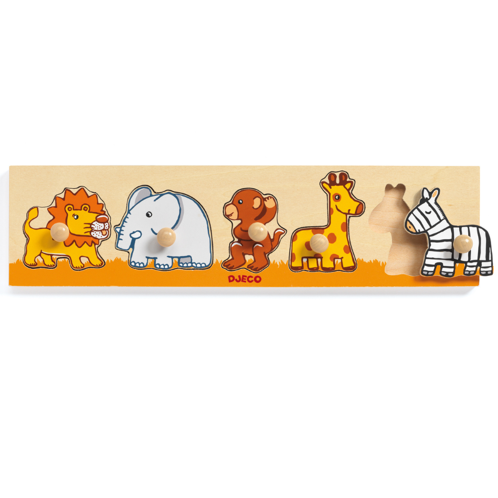 Djeco Peg Puzzles - Various Designs