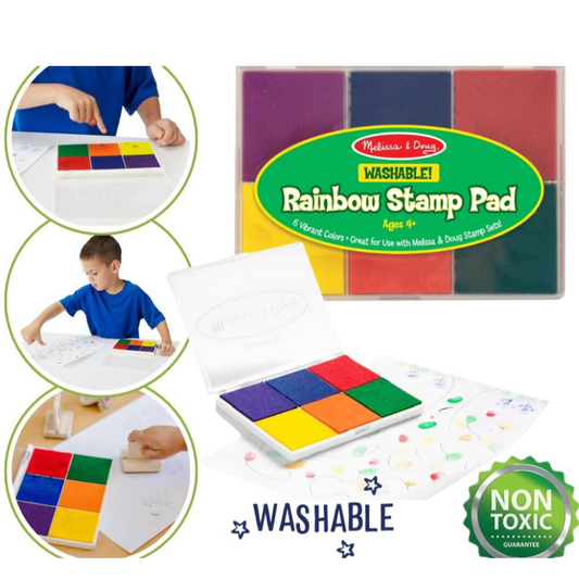 Melissa & Doug Rainbow Stamp Pad