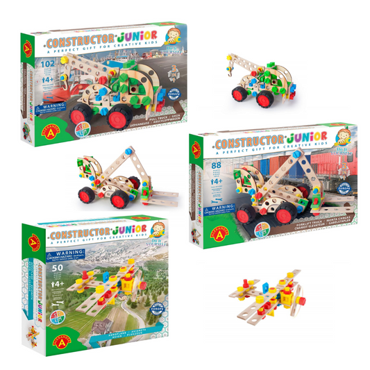Wooden Constructor Set - Various Designs