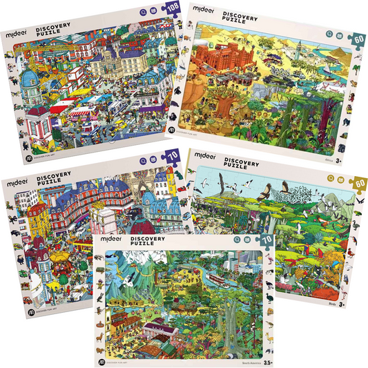 Mideer Observation Puzzles - Various Designs