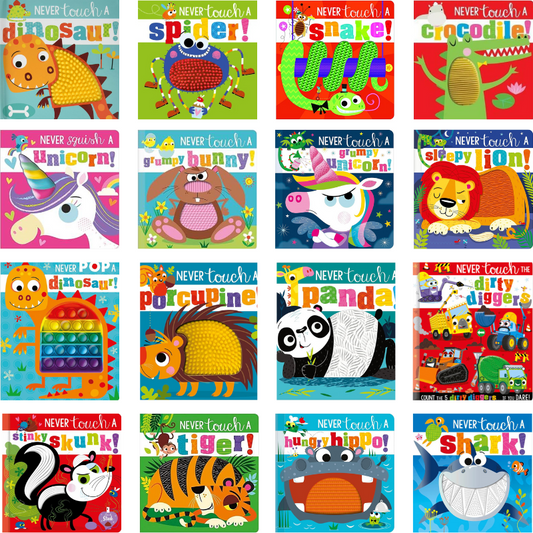 Sensory Books: Never Touch (sold individually)