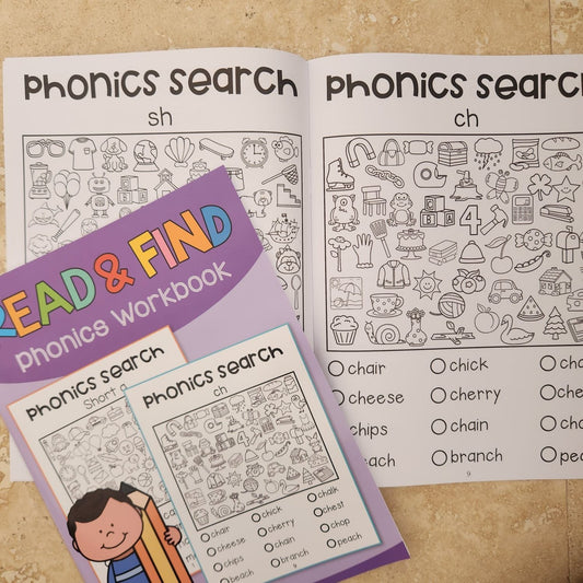 Read and Find Phonics Workbook