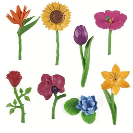 Flower Figurines Set