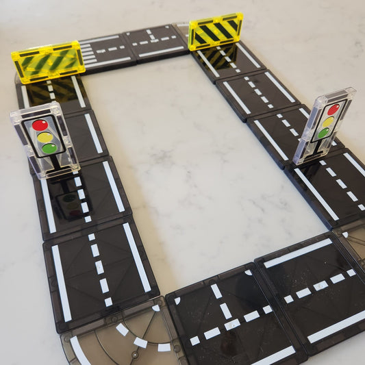 Magnetic Tiles Road Set