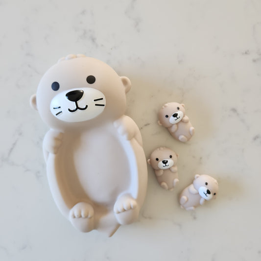 Animal Floating Bath Toy - Mama and Babies