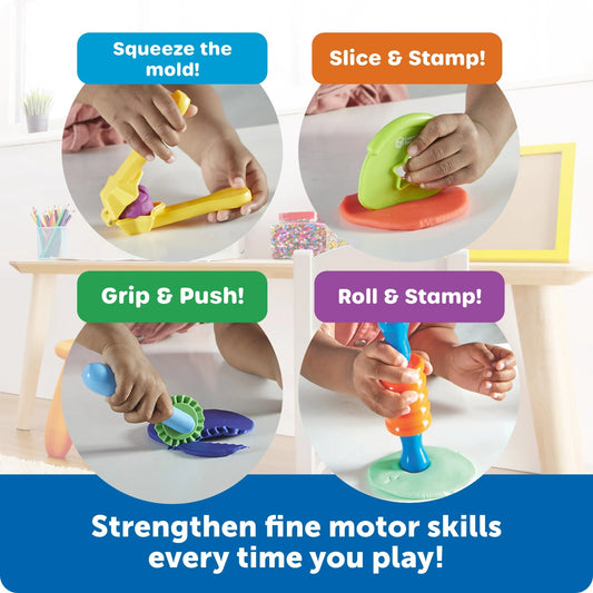 Learning Resources Helping Hands Tactile Dough Tools Set
