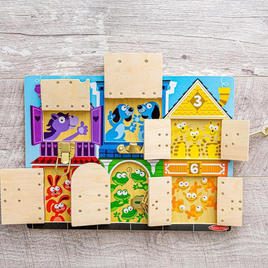 Melissa & Doug Latches Board