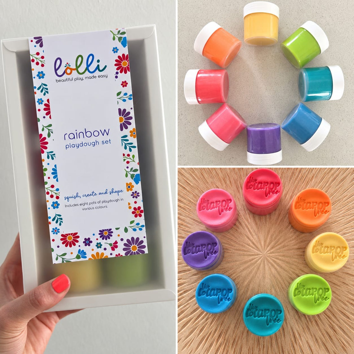 The Lollipop Tree Playdough Set - 8 Piece