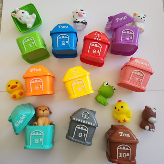 Cogo Peekaboo Animals Matching & Counting Game