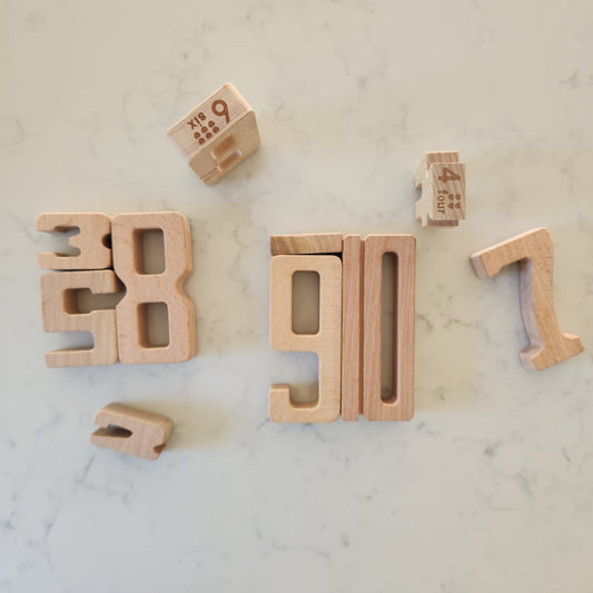 Beechwood Mathematical Learning Number Blocks
