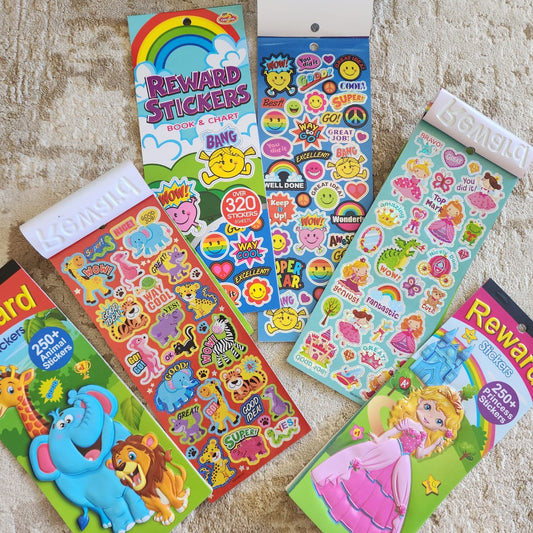 Reward Stickers - Various Designs