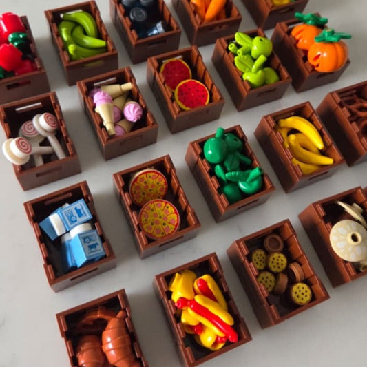 Brick Buddies Crates (Lego Compatible Accessories)