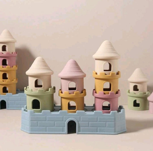 Silicone Stacking Castle