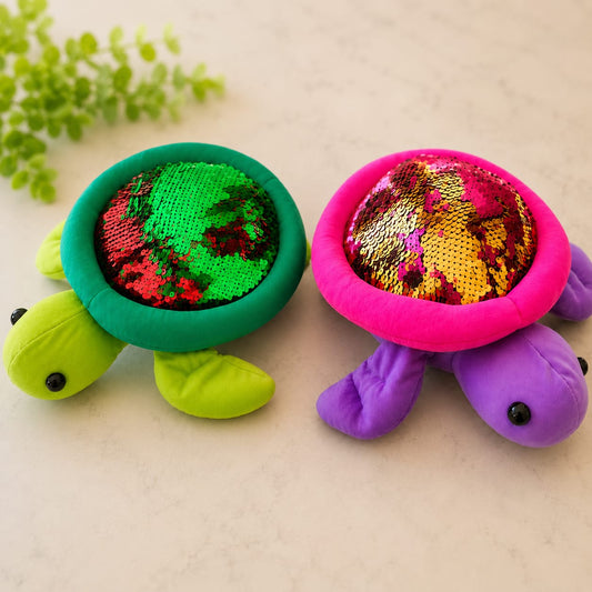 Sensory Plush Turtle - Various Colours